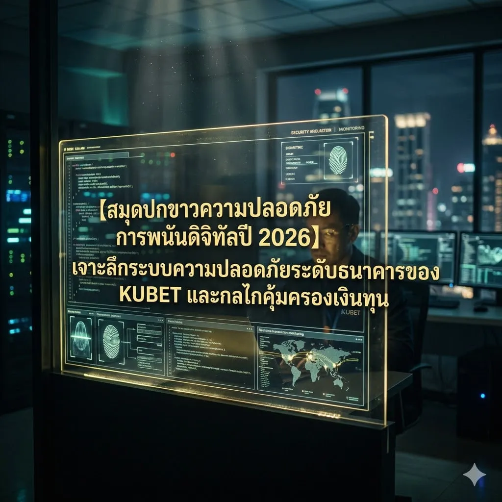【2026 Digital Gambling Security White Paper】เจาะลึกระบบความปลอดภัยระดับธนาคารของ KUBET และกลไกคุ้มครองเงินทุน