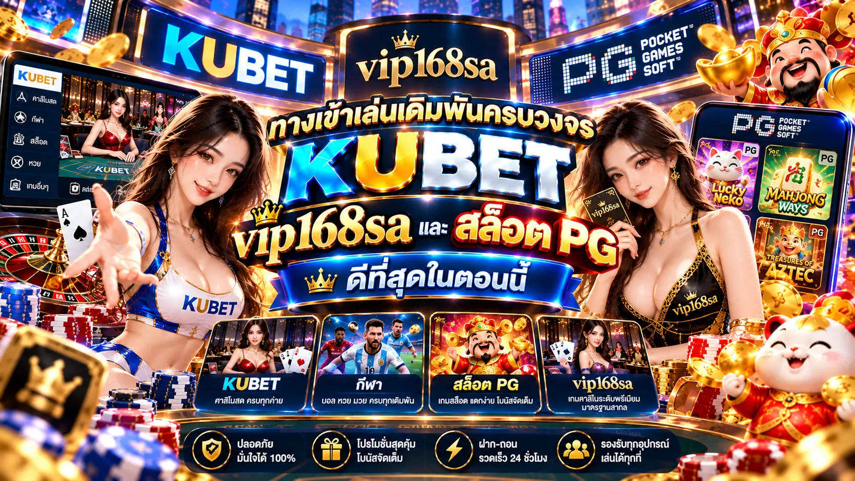 ทางเข้าเล่นเดิมพันครบวงจร KUBET, vip168sa และ สล็อต pg ดีที่สุดในตอนนี้